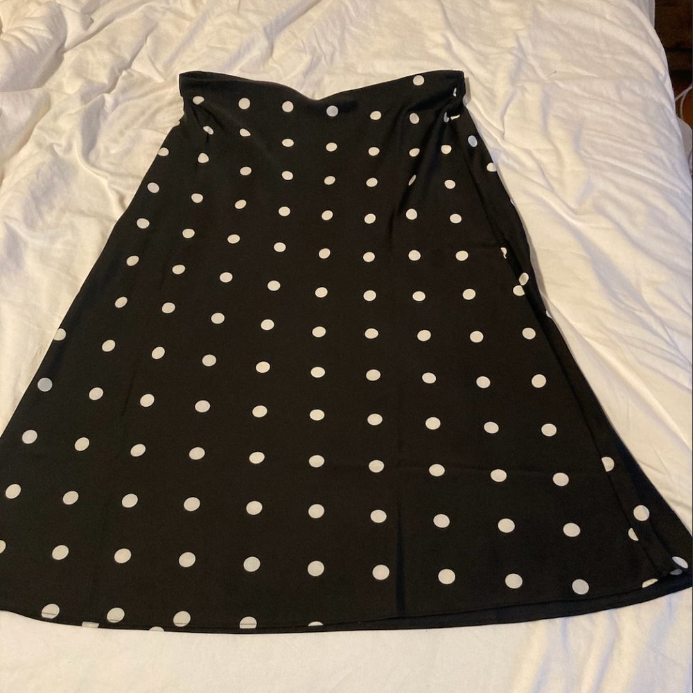 J crew pull on slip midi skirt (worn once)